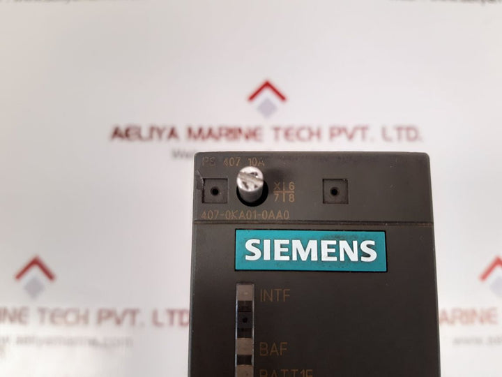 Siemens 6es7 407-0ka01-0aa0 power supply module