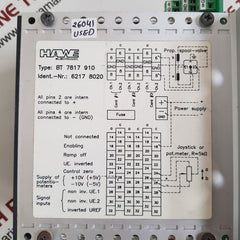 Hawe bt 7817 910 amplifier
