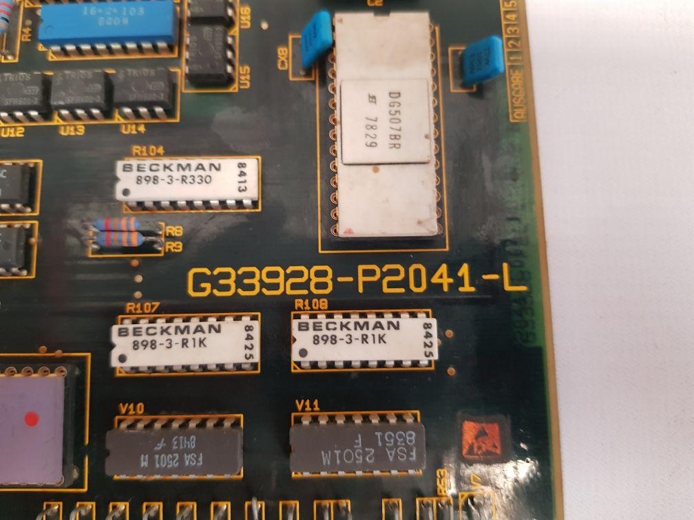 Siemens/Simos 6fs3108-2ac pcb card ae pt100-24e