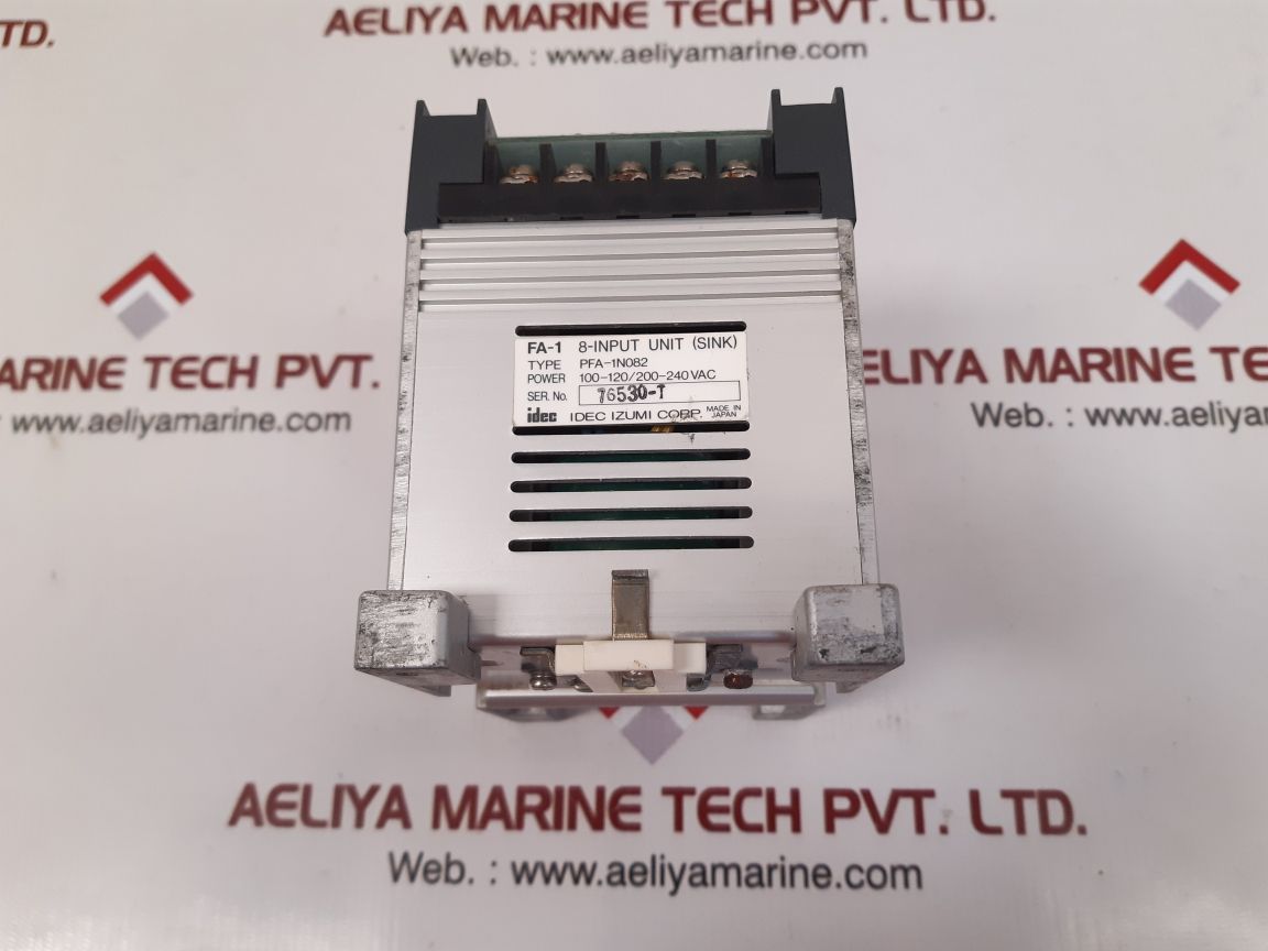 Idec pfa-1n082 fa-1 8-input unit used