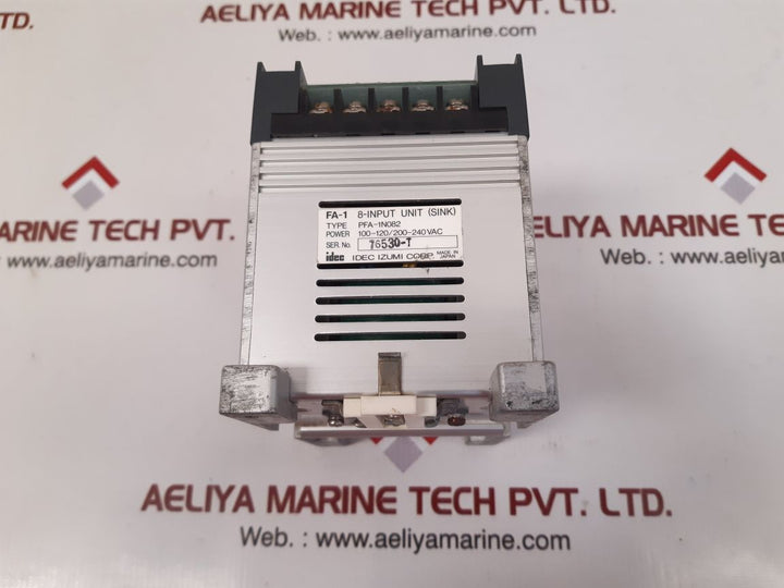 Idec pfa-1n082 fa-1 8-input unit used