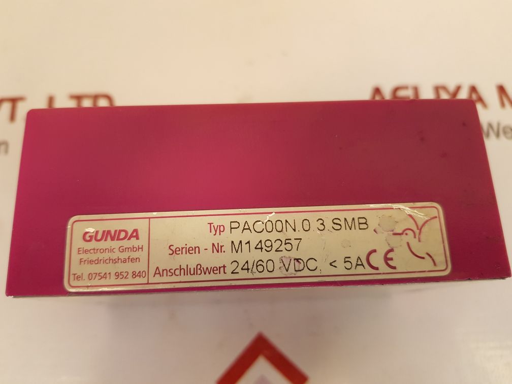 Gunda electronic pac00n.0.3.smb schrittmotorsteuerung minipac