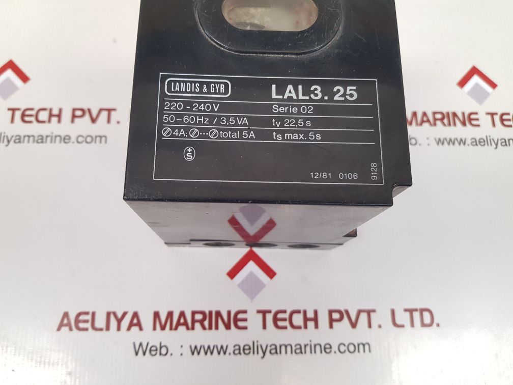 Landis & gyr lal3.25 boiler program control used