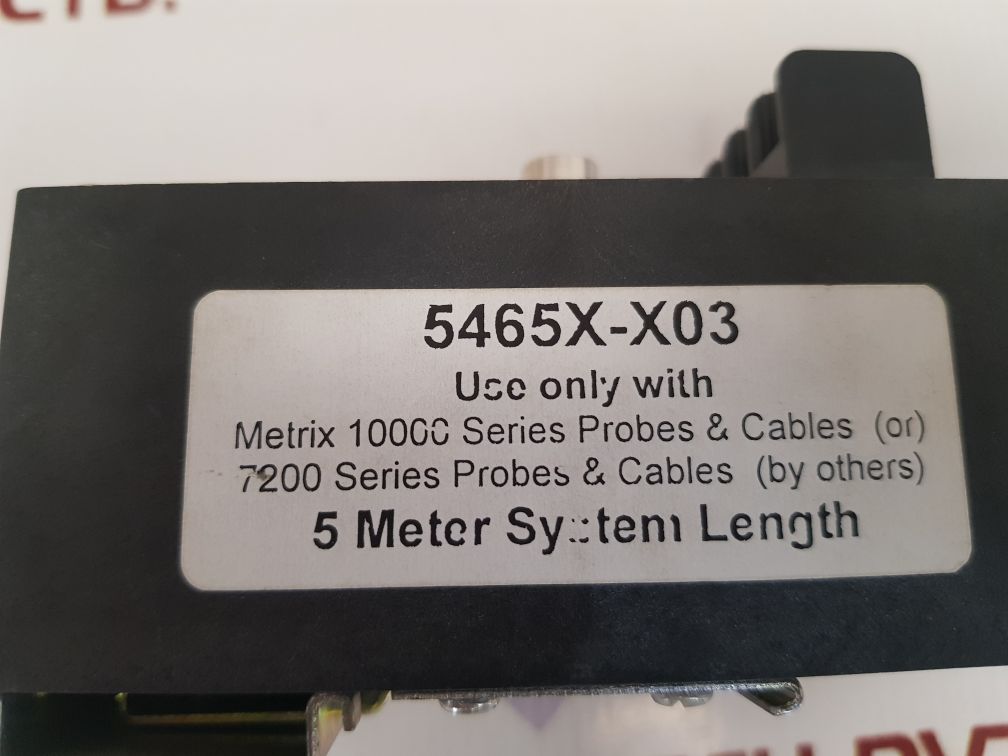 Metrix 5465e-103 non-contact vibration transmitter