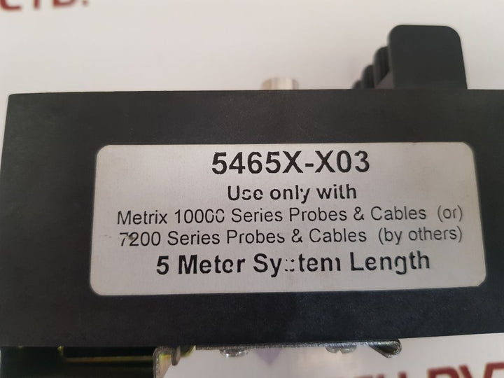 Metrix 5465e-103 non-contact vibration transmitter