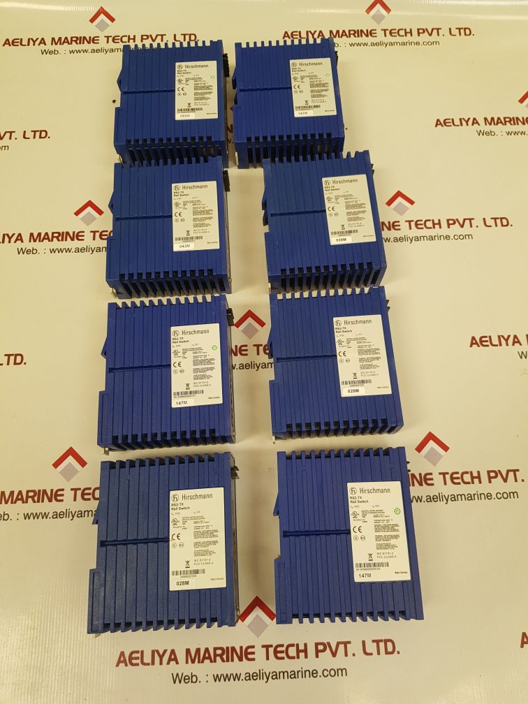 Hirschmann rs2-tx ethernet rail switch