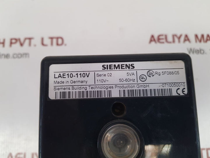 Siemens lae10-110v flame controller