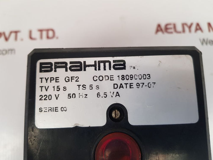 Brahma gf2 burner boiler controller 18090003