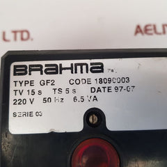 Brahma gf2 burner boiler controller 18090003