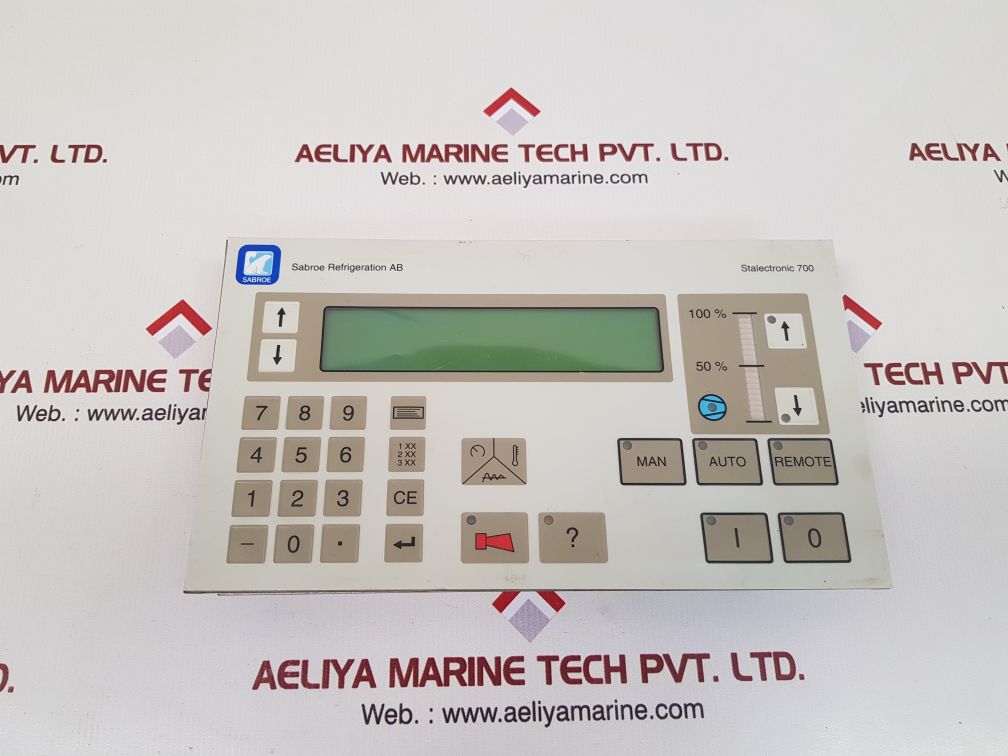 Sabroe stalectronic 700 operator panel 1921 200-1