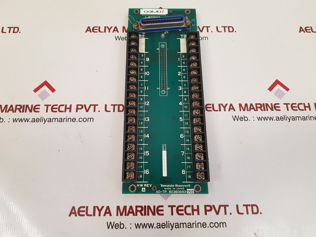 Yamatake honeywell j-rtp20 backplane board