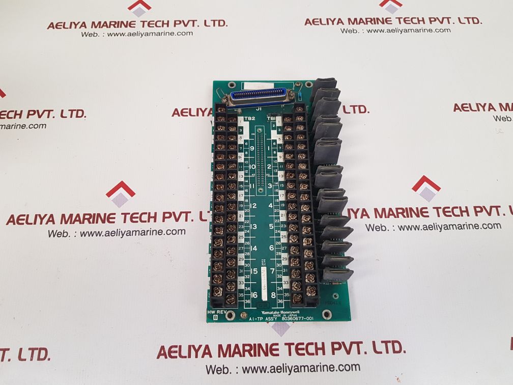 Yamatake honeywell ai-tp 80360677-001 pcb board used
