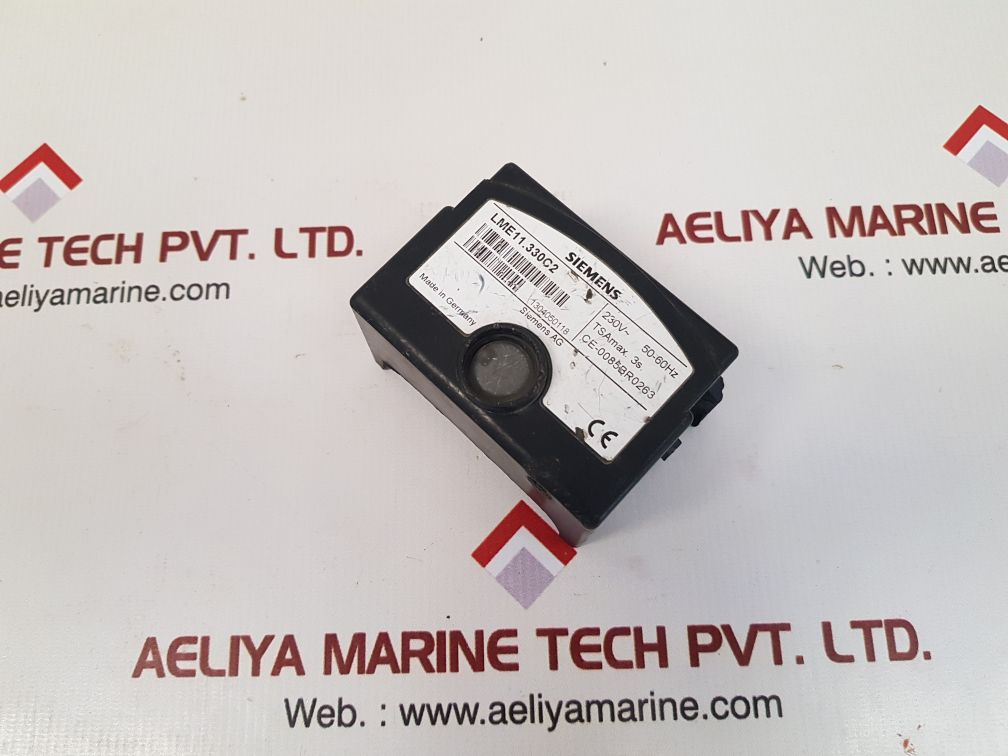 Siemens lme11.330c2 control box program for burner controller used