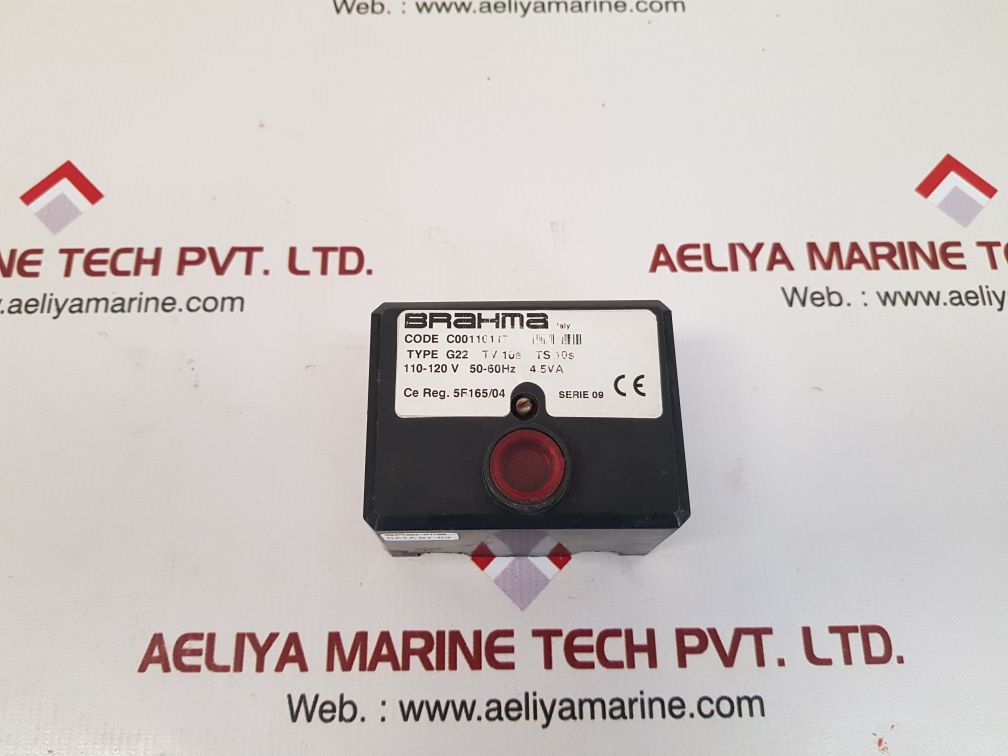 Brahma g22 burner panel boiler c00110117 