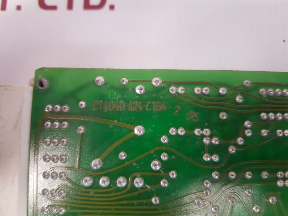 Siemens 6ec1621-0a simatic module c74040-a24-c194-2-85