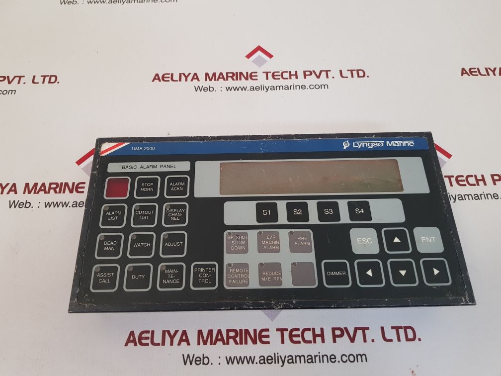 Lyngso marine ums 2000 accommodition alarm panel 970400410