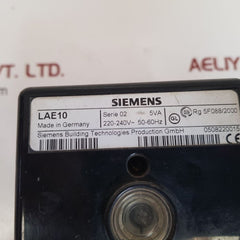 Siemens lae10 flame controller used