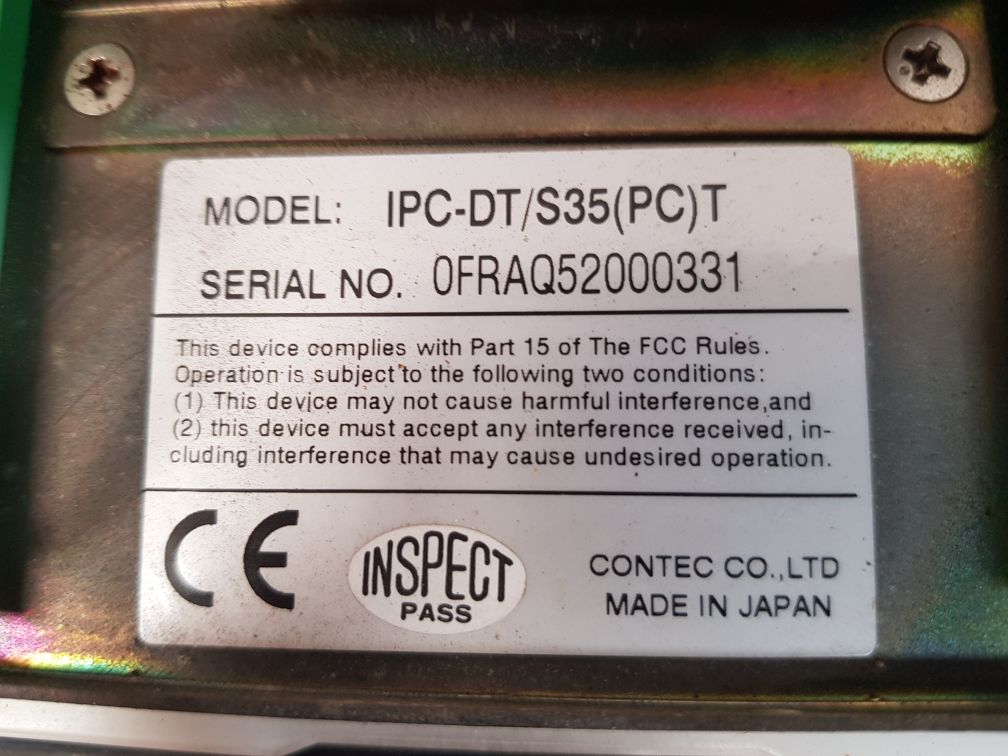 Contec ipc-dt/s35(pc)t power supply