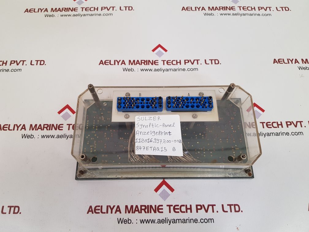 Sulzer 847eta215 b synoptic-panel 112016.997.200-002