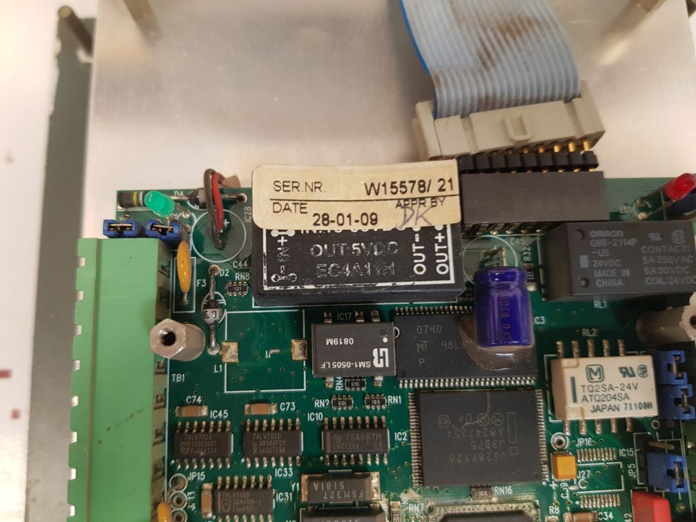 Praxis xp303 rev.a hmi display panel