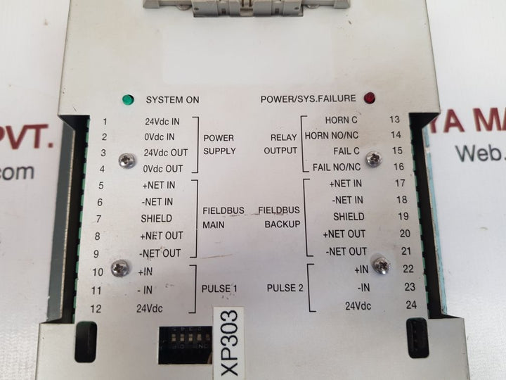 Praxis xp303 rev.a hmi display panel