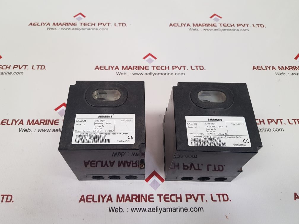 Siemens lal3.25 flame oil burner controller used
