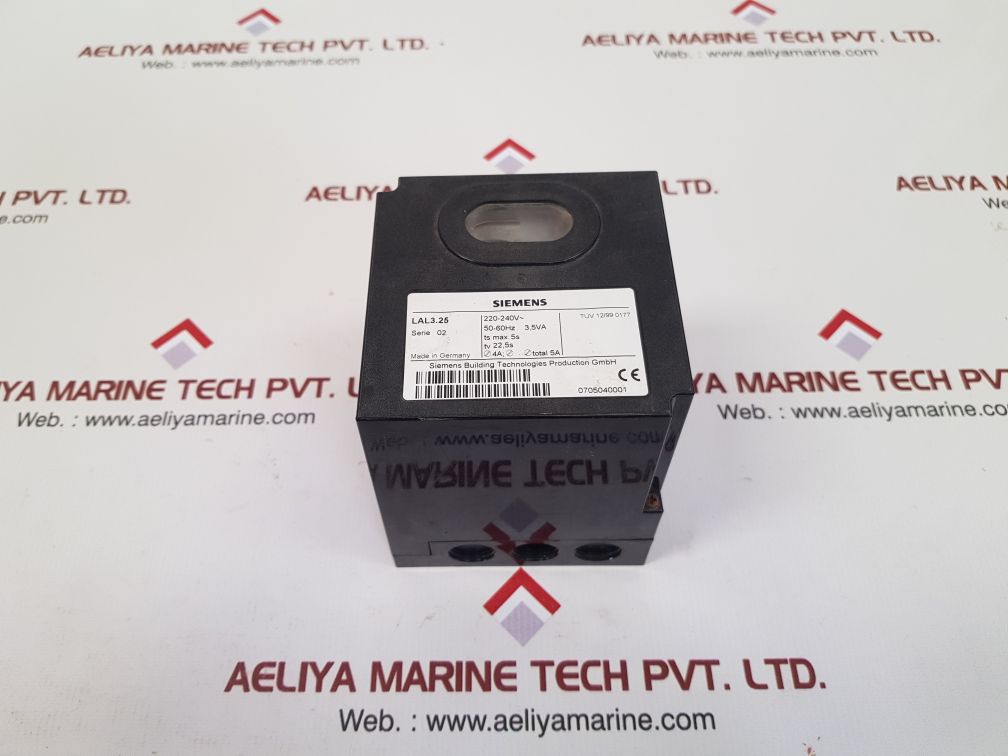 Siemens lal3.25 flame oil burner controller used