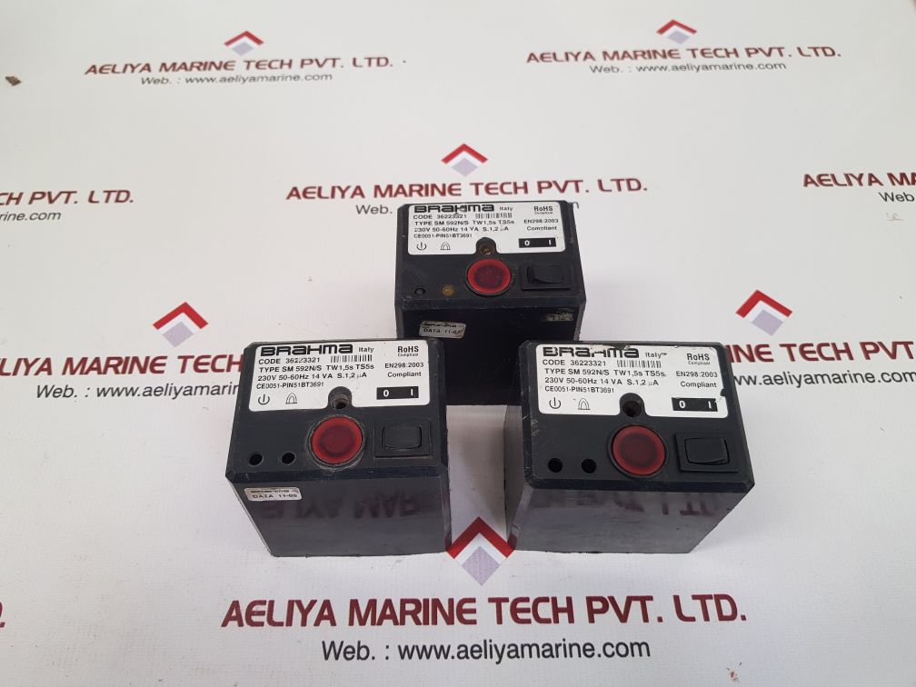 Brahma 36223321 control box sm 592n/s burner controller 