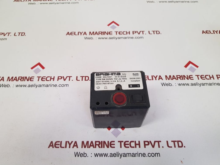 Brahma 36223321 control box sm 592n/s burner controller 