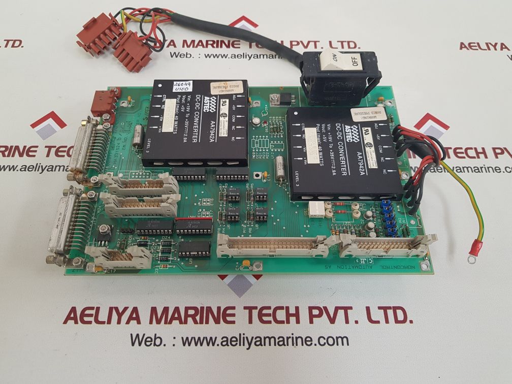 Norcontrol ha331524 d/d/d na1011.1 i/o card
