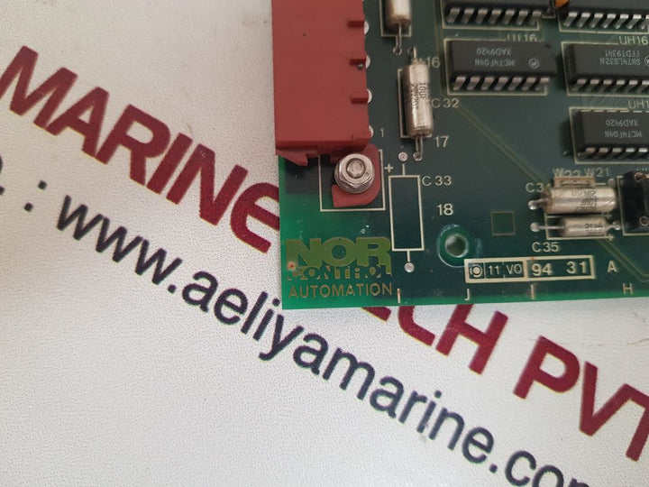Norcontrol nn-791.12 i/o processor card used