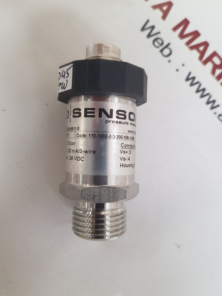 Bd sensors dmp 331 pressure transmitter 14-36 vdc
