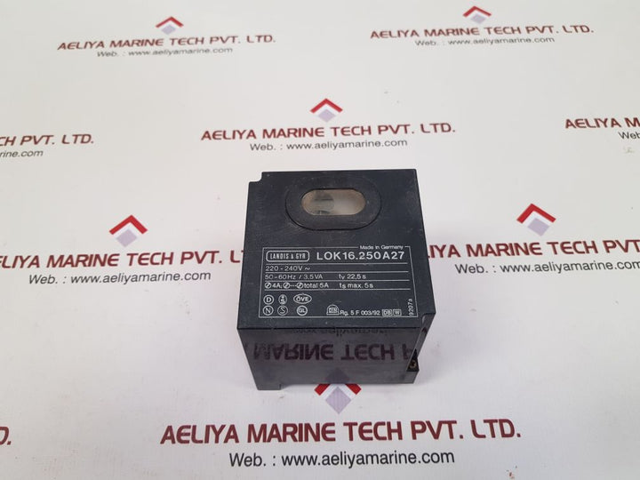 Landis & gyr lok16.250a27 boiler program control
