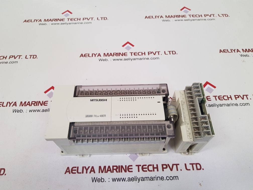 Mitsubishi fx2n-48er-es/ul programmable controller fx2n-16ex