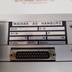 Maihak mds 820 torsionmeter ship`s propeller shaft speed power measure meter