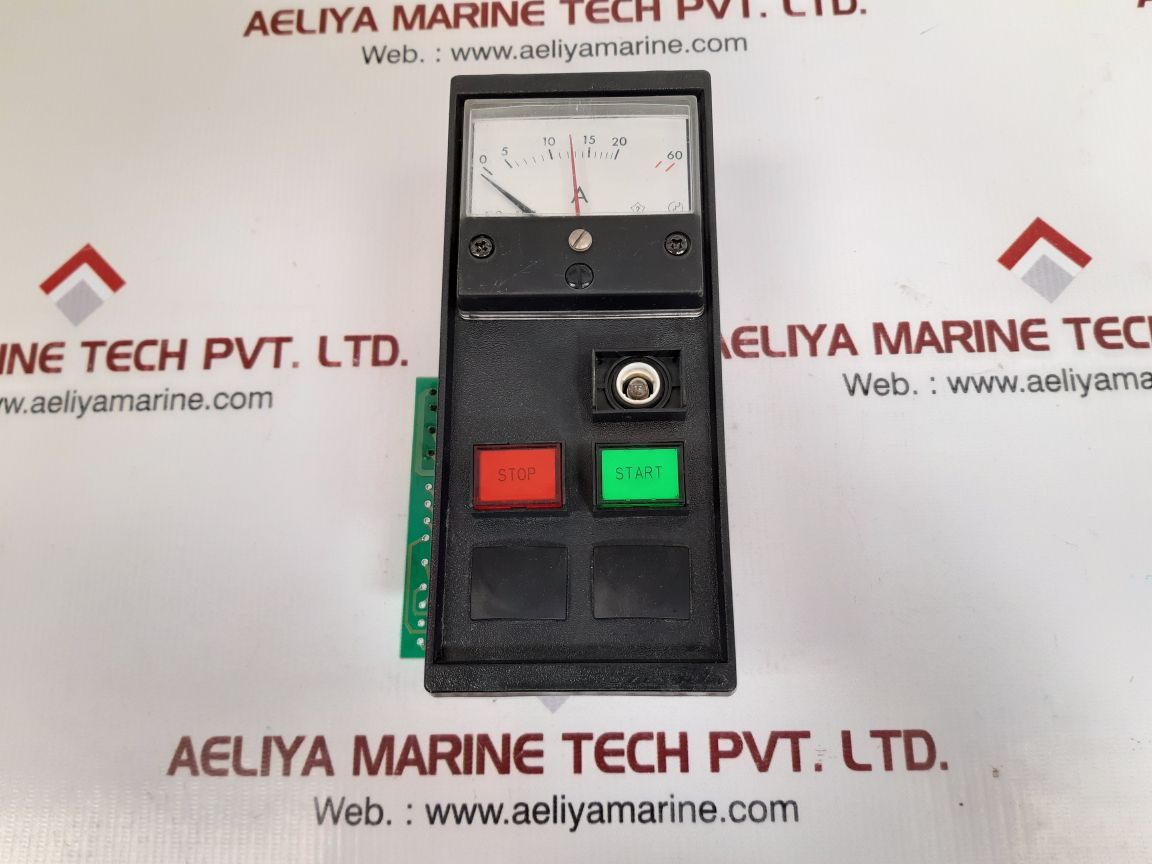 Toyo keiki acf-6 amp panel meter with uzushio ust-12a2 pcb card