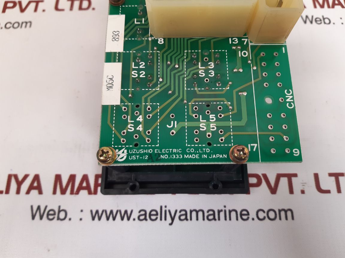 Toyo keiki acf-6 amp panel meter with uzushio ust-12a2 pcb card
