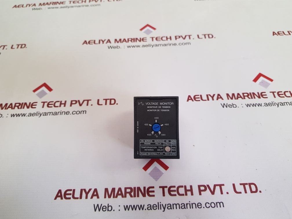 Abb ssac plm9505 3~ voltage monitor relay