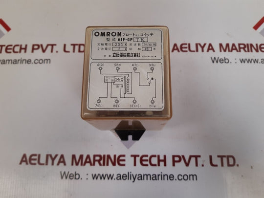 Omron 61f-gp tk level switch used