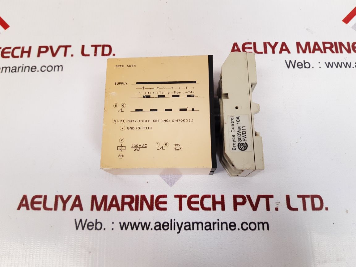 Combserve spec 5064 coal feed timer