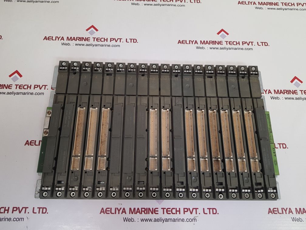 Siemens simatic s7 6es7400-1ta01-0aa0 slot plc rack