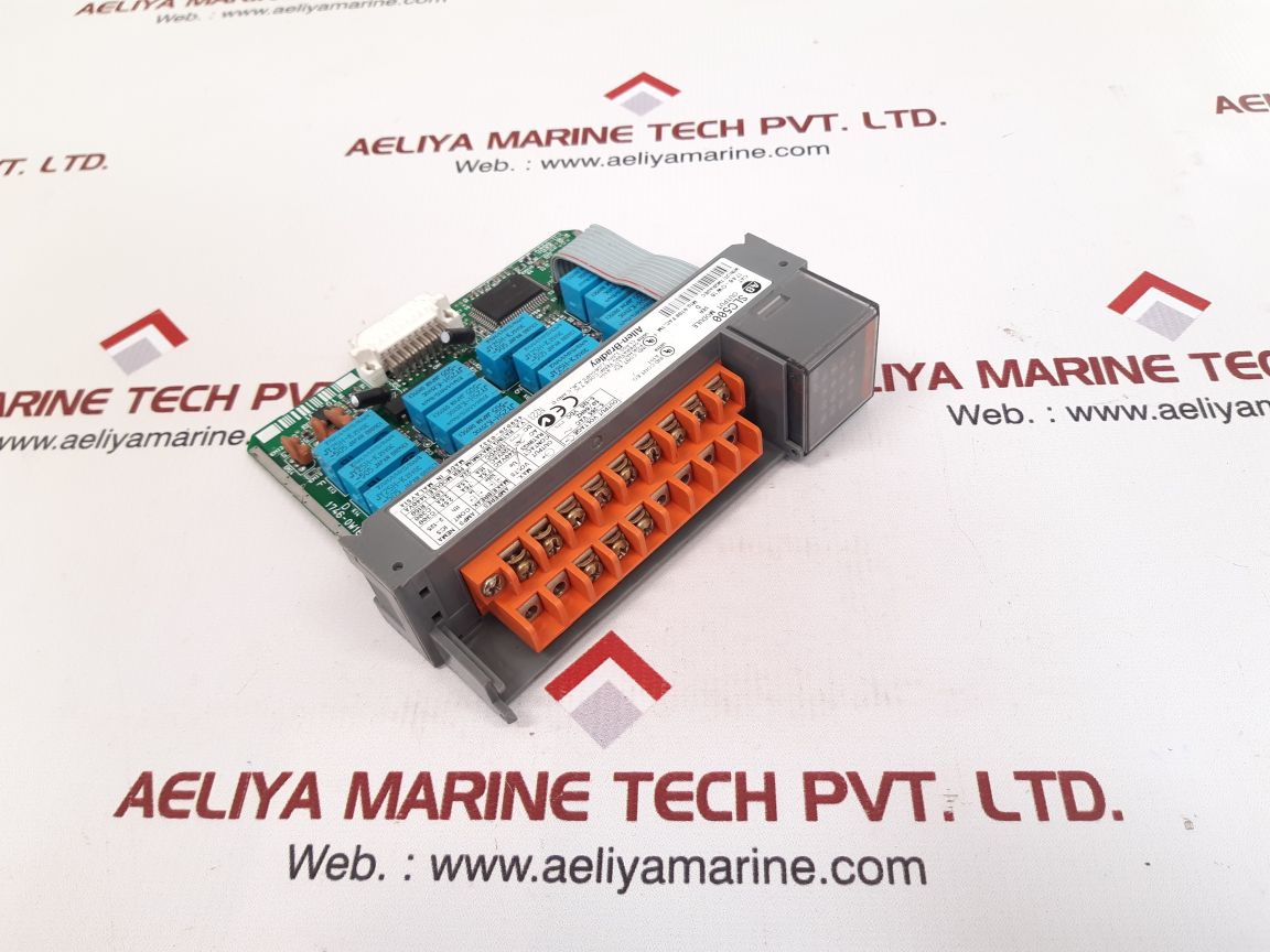 Allen-bradley 1746-ow16 ser.d slc500 output module