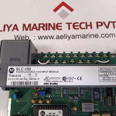 Allen-bradley 1746-nt4 slc 500 input module thermocouple terminal