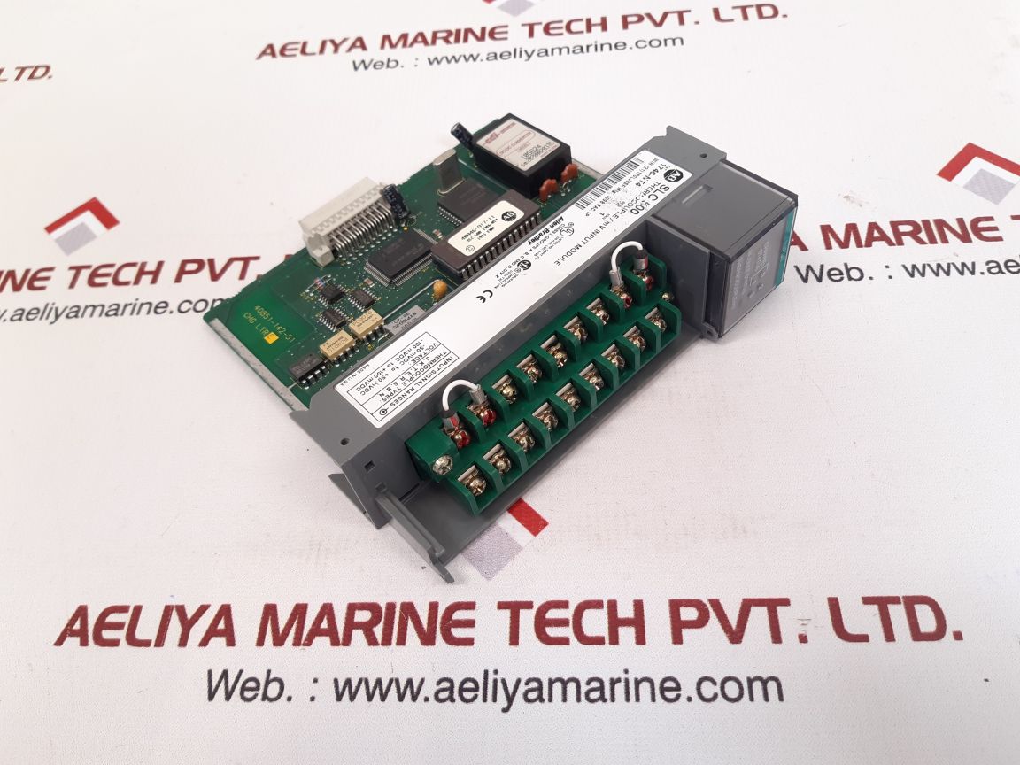 Allen-bradley 1746-nt4 slc 500 input module thermocouple terminal