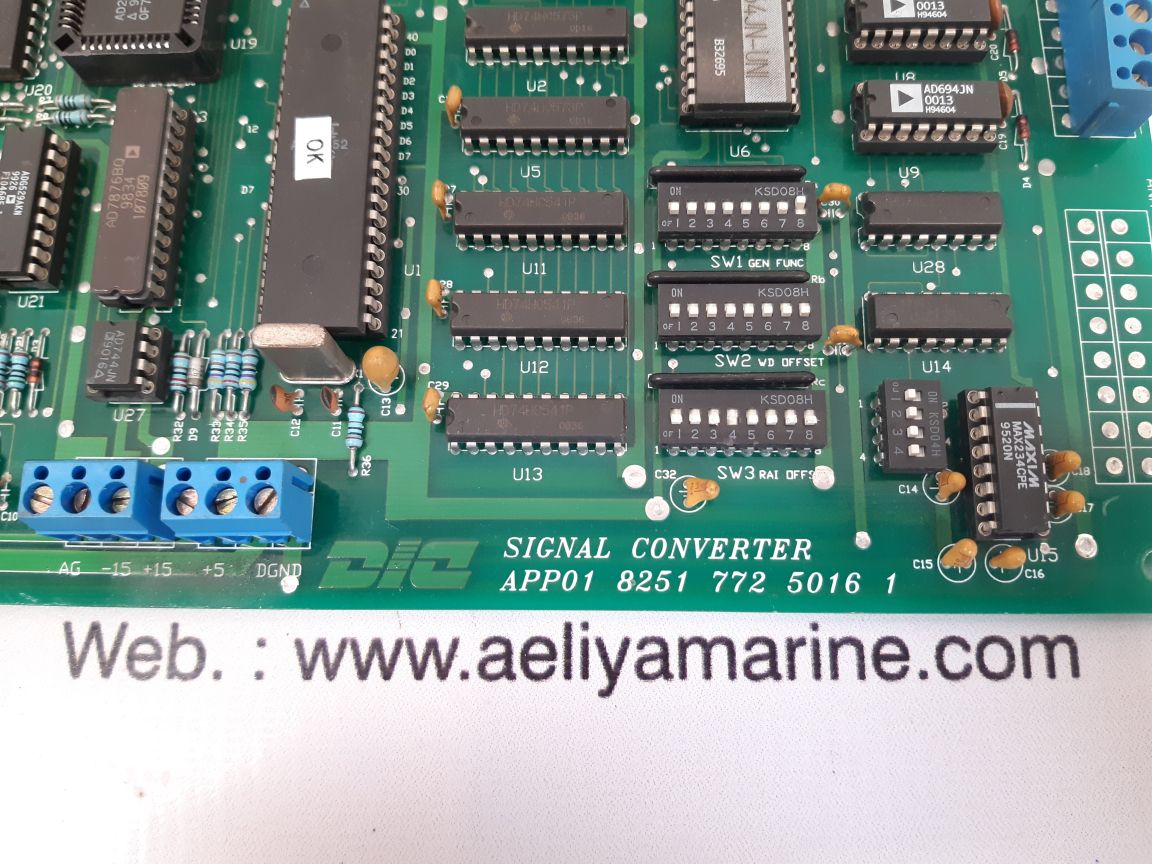 App01 8251 772 5016 1 signal converter pcb card 