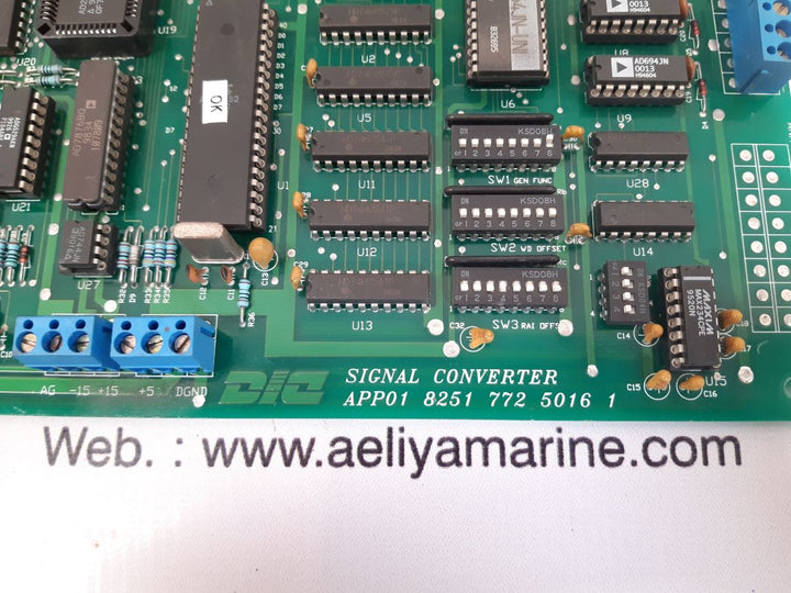 App01 8251 772 5016 1 signal converter pcb card 