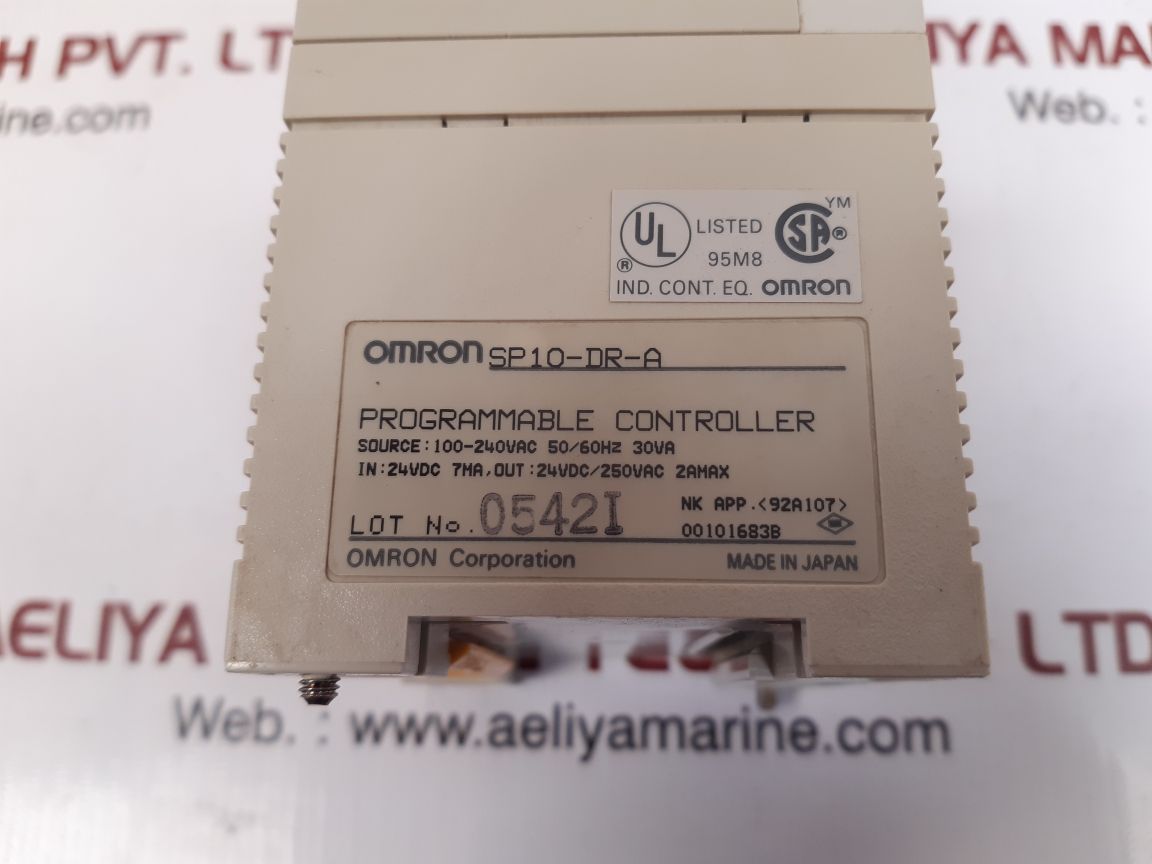 Omron sysmac mini sp10-dr-a programmable controller sp10 new
