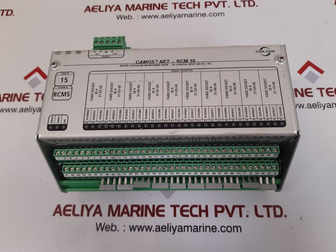 Stein sohn camos net-rcm 10 reefer container monitoring node b101002a 000000115