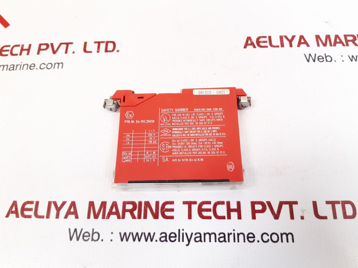 Stahl 9002/00-260-138-00 safety barrier