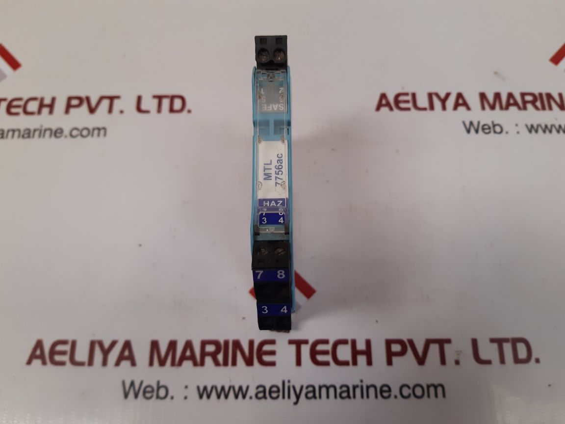 Measurement technology mtl7756ac shunt-diode safety barrier 